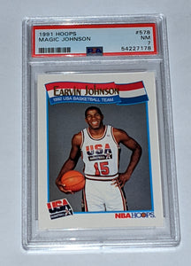 1991 Hoops Magic Johnson Card #578