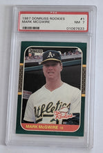 Load image into Gallery viewer, 1987 Donruss Rookies Mark McGwire Card #1
