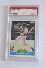 Load image into Gallery viewer, 1989 Score Barry Bonds Card #127
