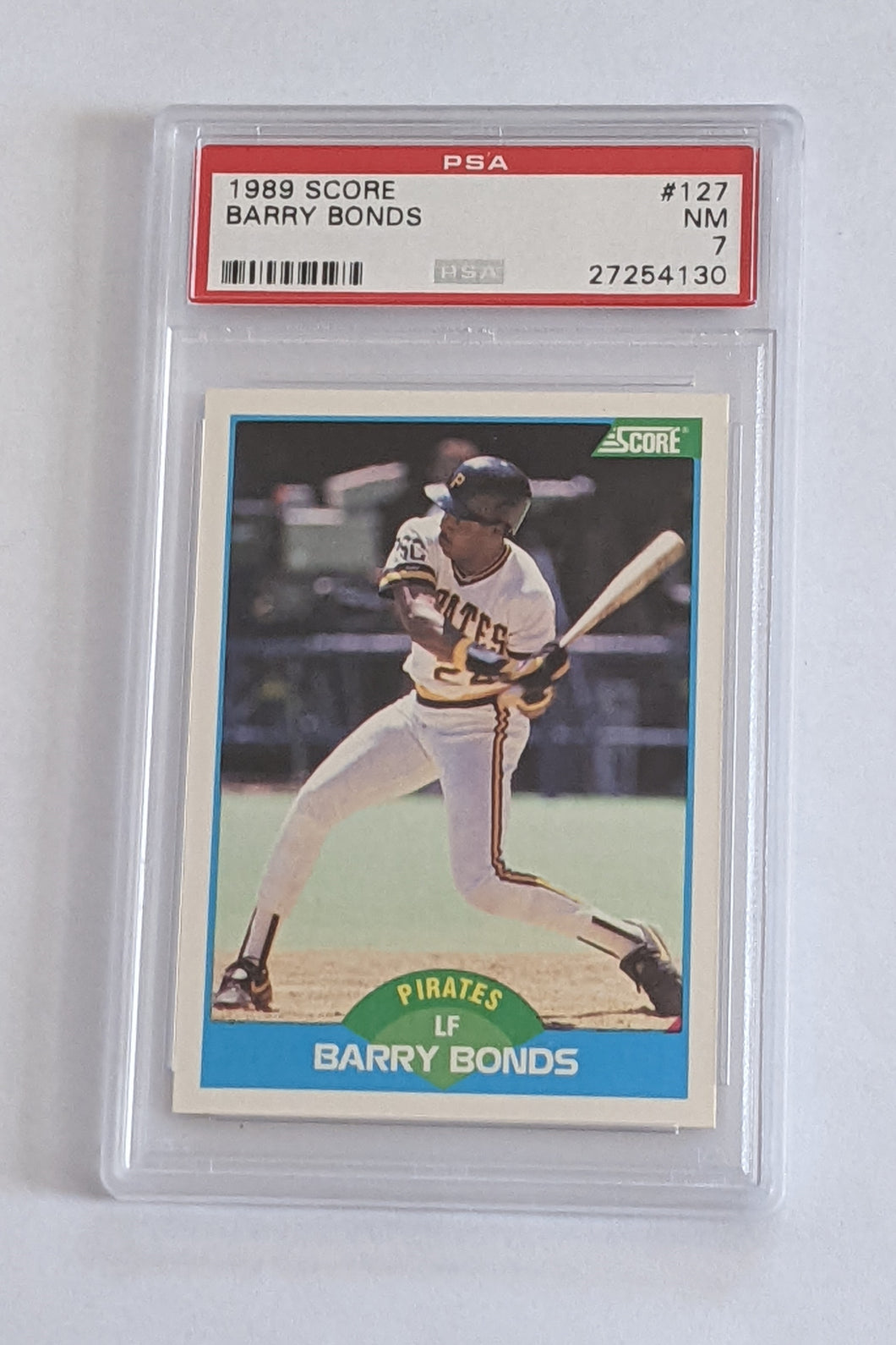 1989 Score Barry Bonds Card #127
