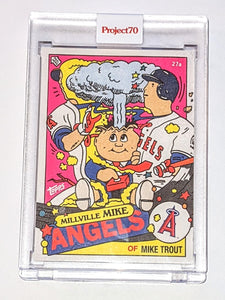 2021 Topps Project Mike Trout Card #357