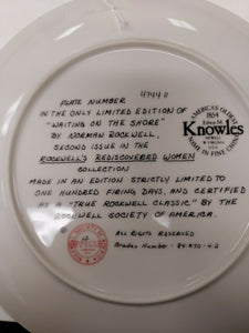 Norman Rockwell Collectors Plate
